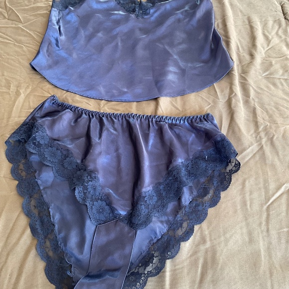 Satin and Lace Cami Set - Picture 2 of 2